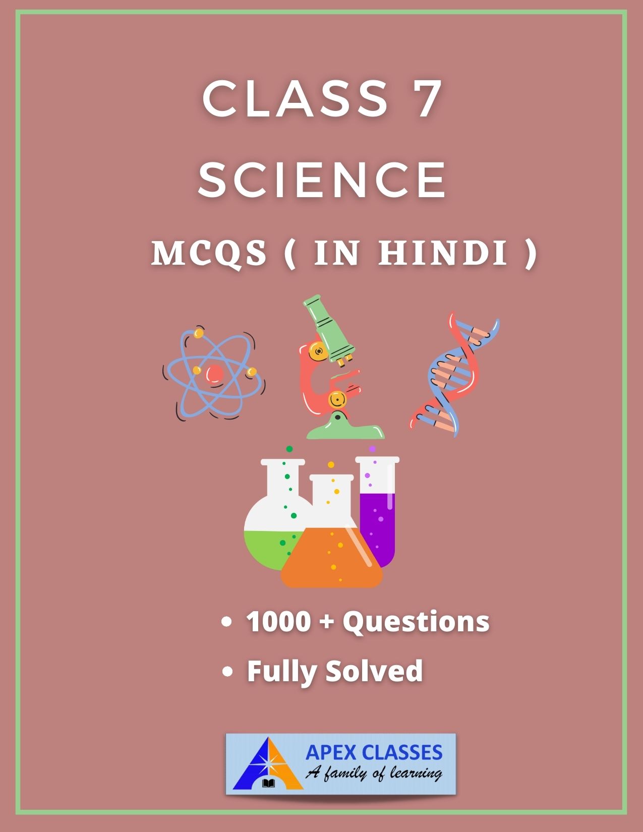 Class 7 Science MCQs in Hindi APEX CLASSES