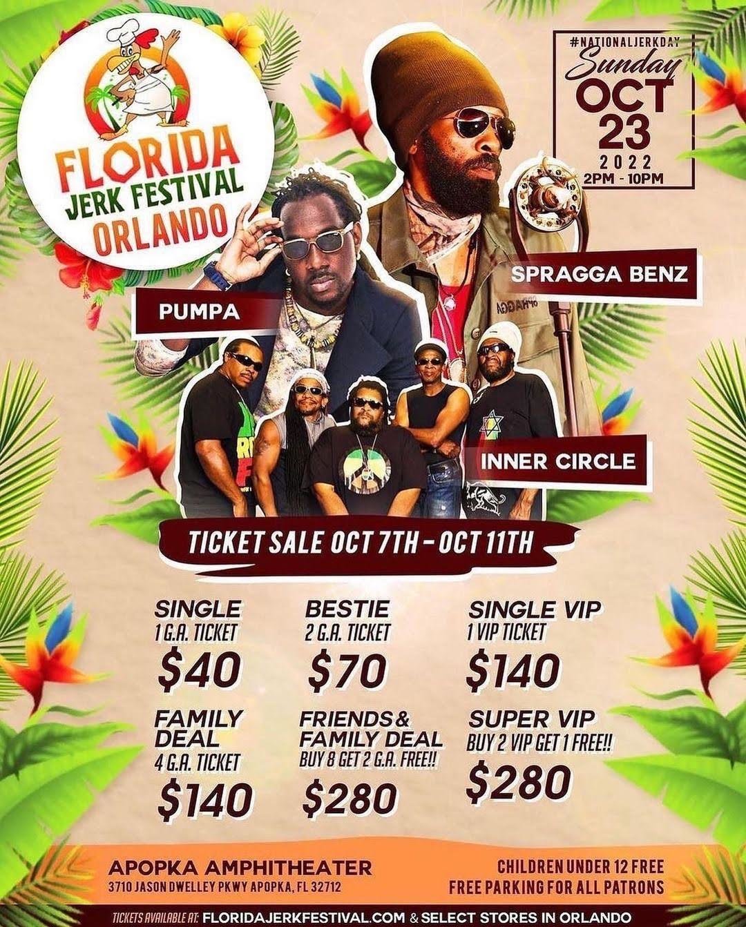 9th Annual Florida Jerk Food and Music Festival at The Apopka
