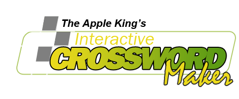Online Crossword Maker :: The Apple King