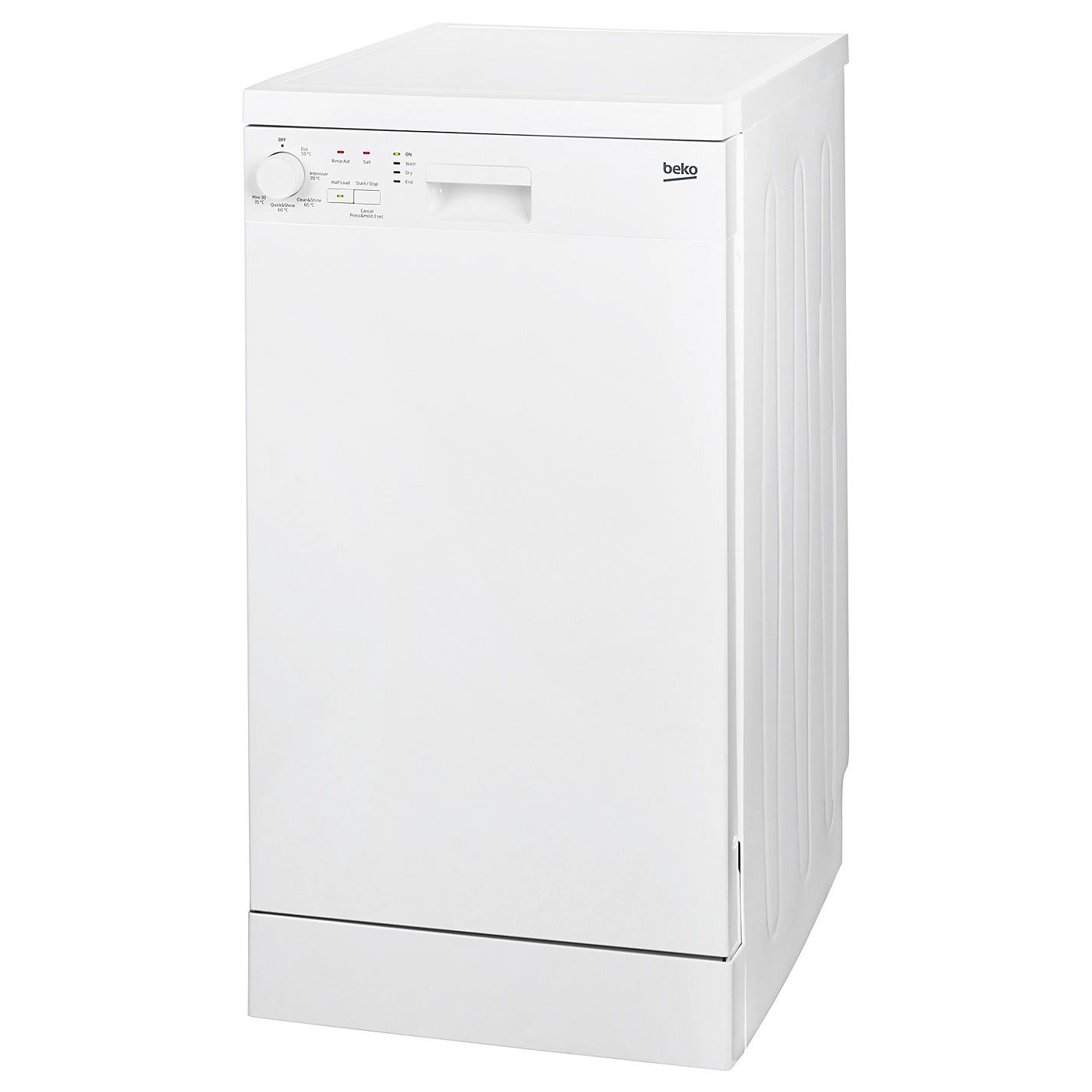 Beko Freestanding Slimline dishwasher DVS04020W The Appliance