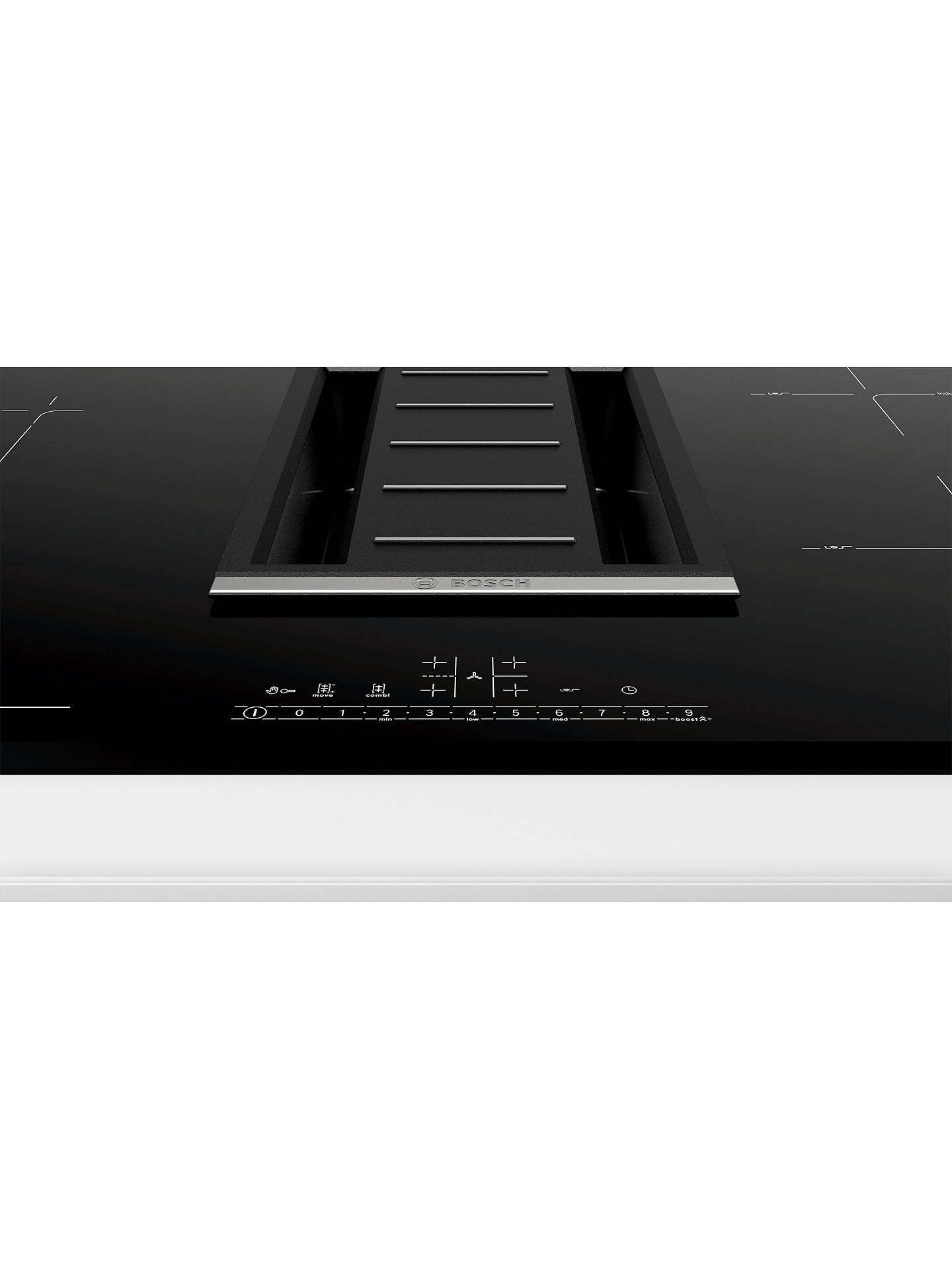 Bosch PXX875D67E 80cm Induction Hob with Integrated Ventilation System