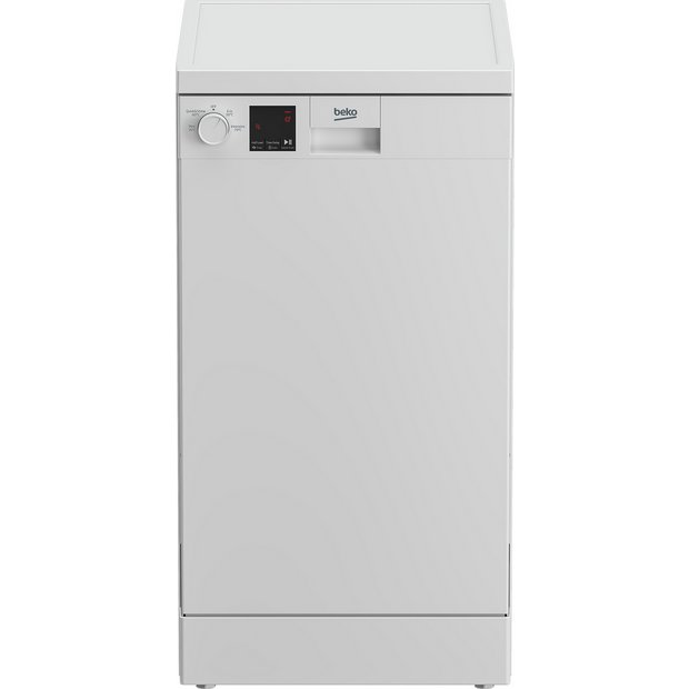 Beko Freestanding Slimline dishwasher DVS04020W The Appliance