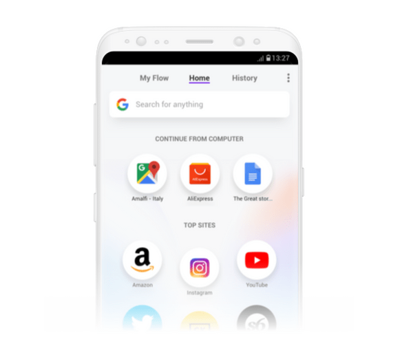 Opera Touch Browser Review Rocks One Handed Browsing Experience