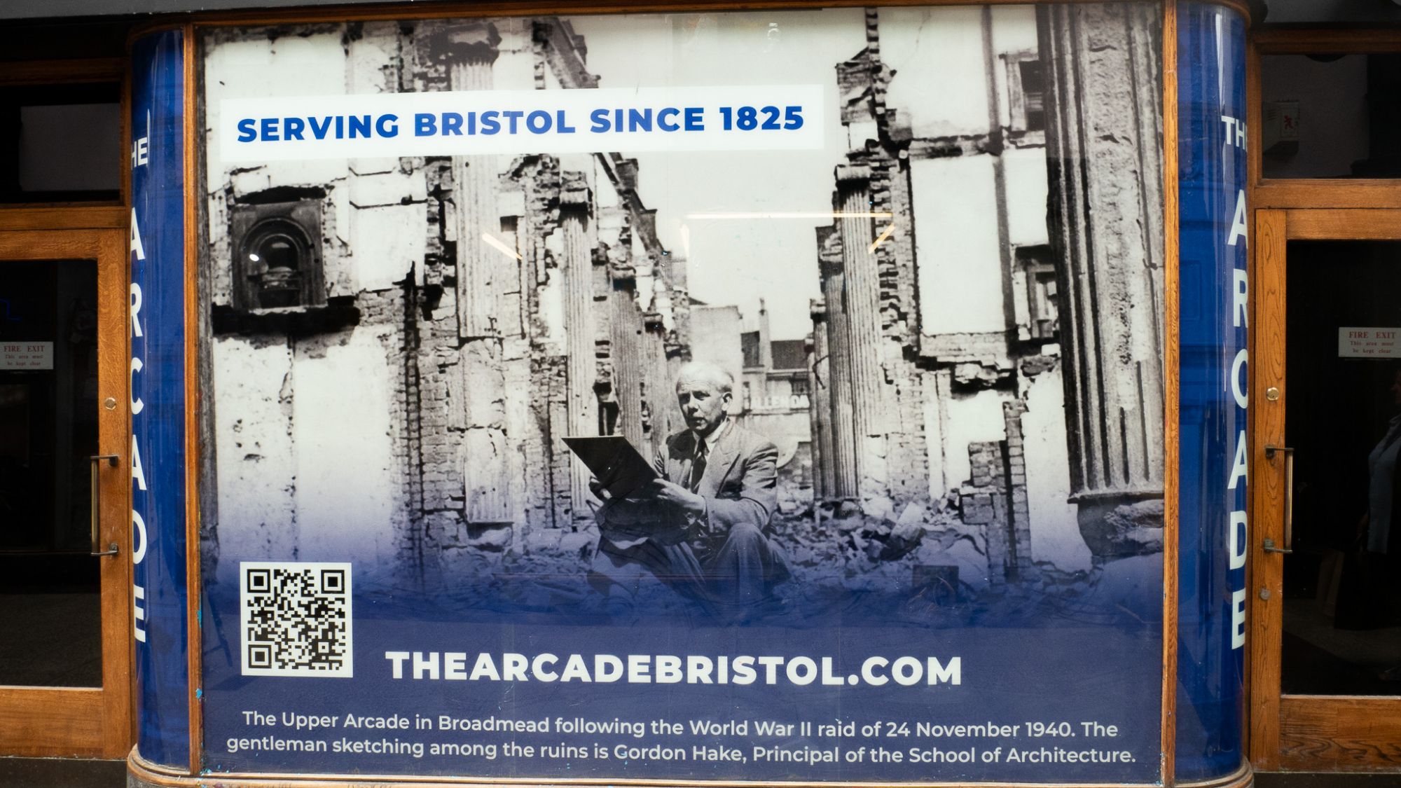 A taste of history at The Arcade! The Arcade Bristol