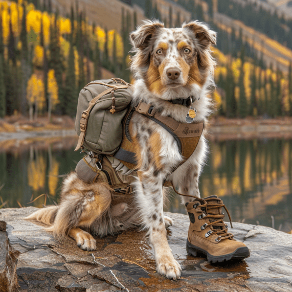 Arcadia Trail® Dog Harness, Collar, Boots, Leash, Life Jacket Official