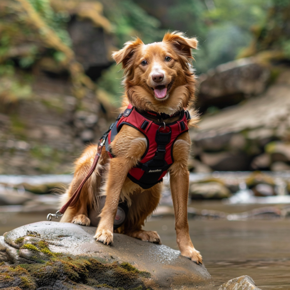 Arcadia Trail® Dog Harness, Collar, Boots, Leash, Life Jacket Official