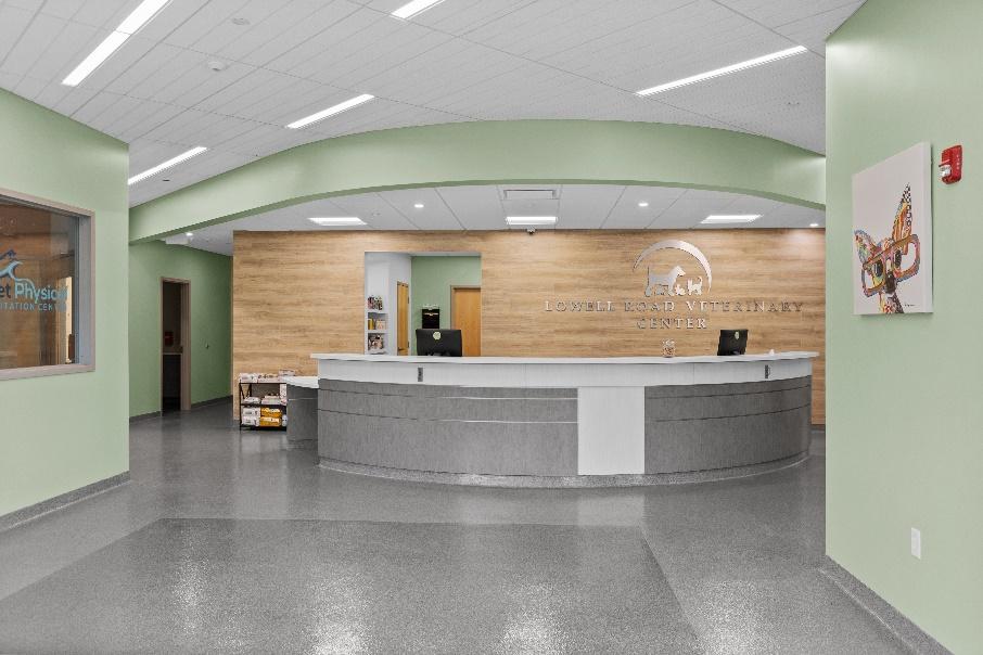 Lowell Road Veterinary Center Dennis Mires P.A. The Architects