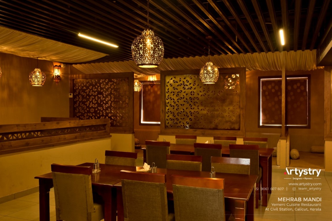 Arabic Style Restaurant Interiors Artystry Interior Design Studio