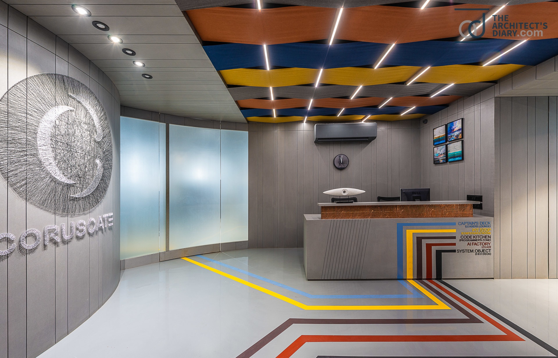 Office Design is Dominated By Unconventional material Studio 17 The