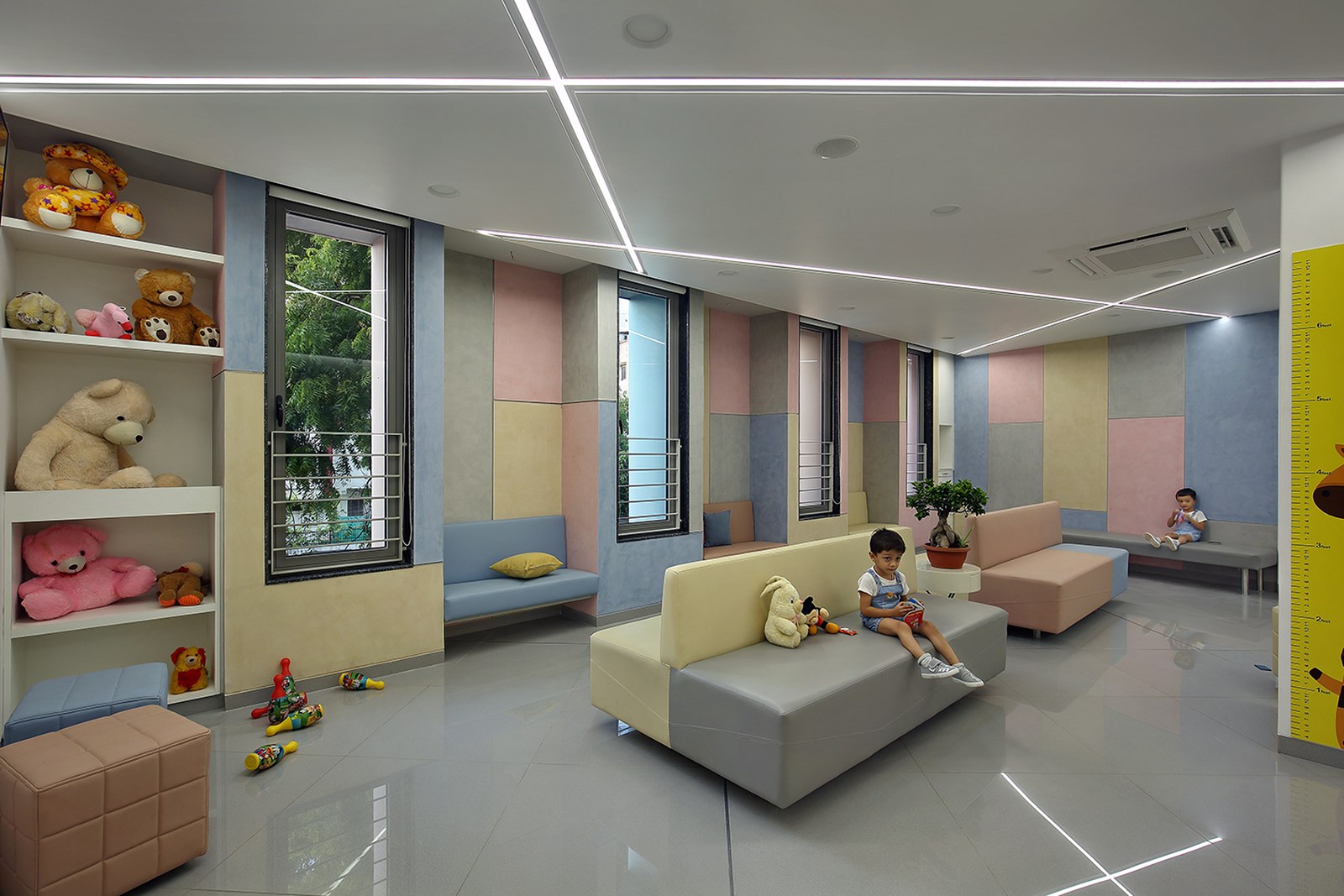 Children Hospital Design With PastelShaded Facade Usine Studio The Architects Diary