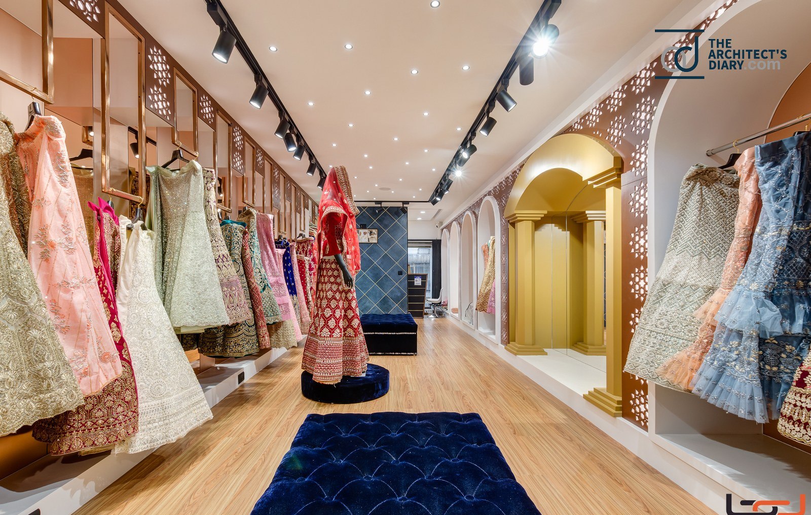 Bridal wear Showroom Interior BondStudio Architects