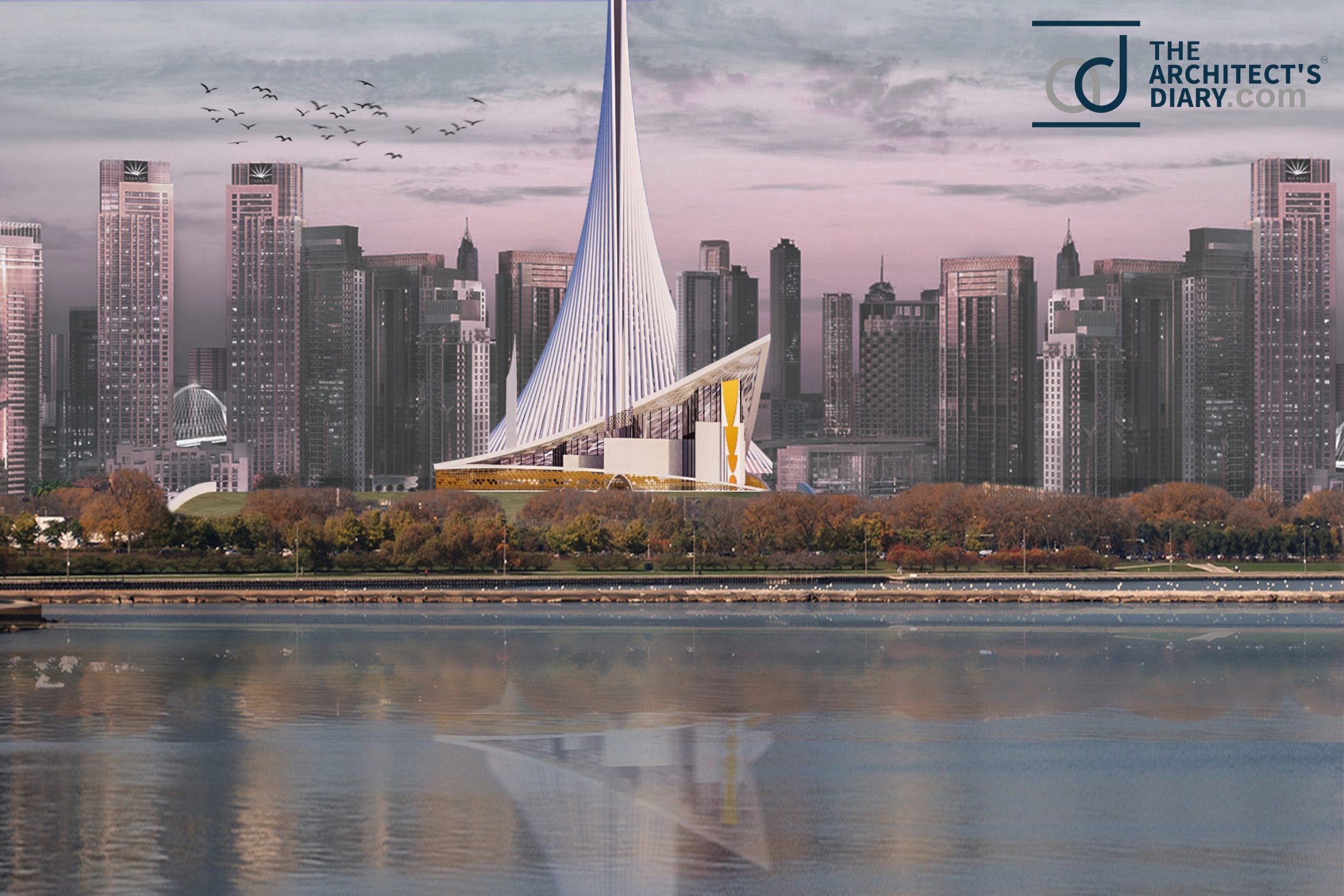 Iconic Mosque In Dubai Reinventing Elements Of Islamic Architecture