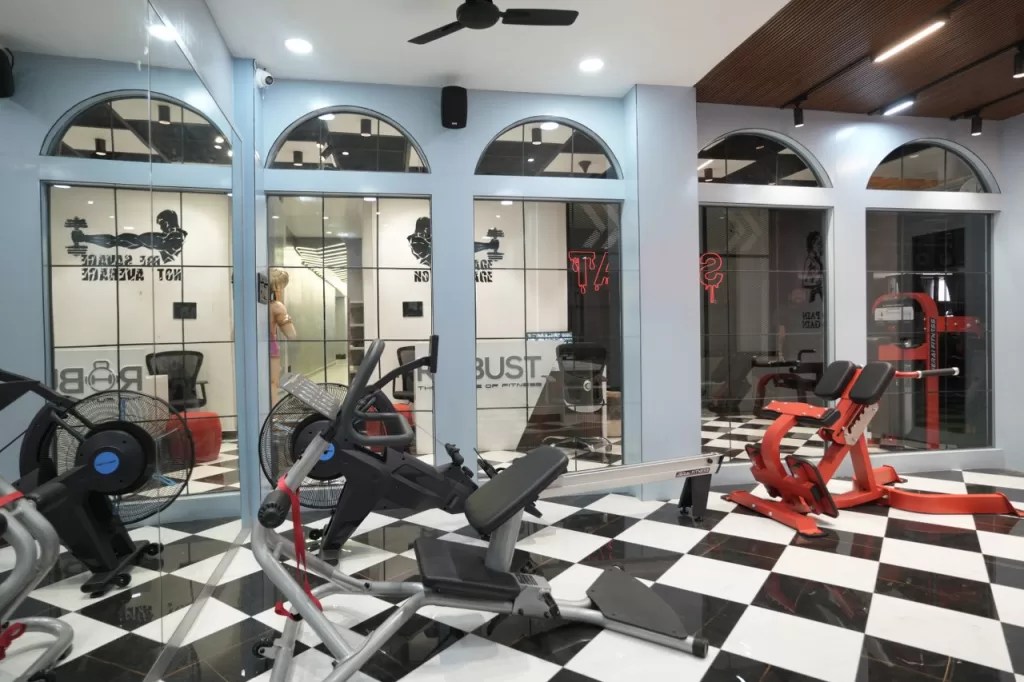 A Barren Structure Which Is Dignified Into A Luxury Gym Devkinand