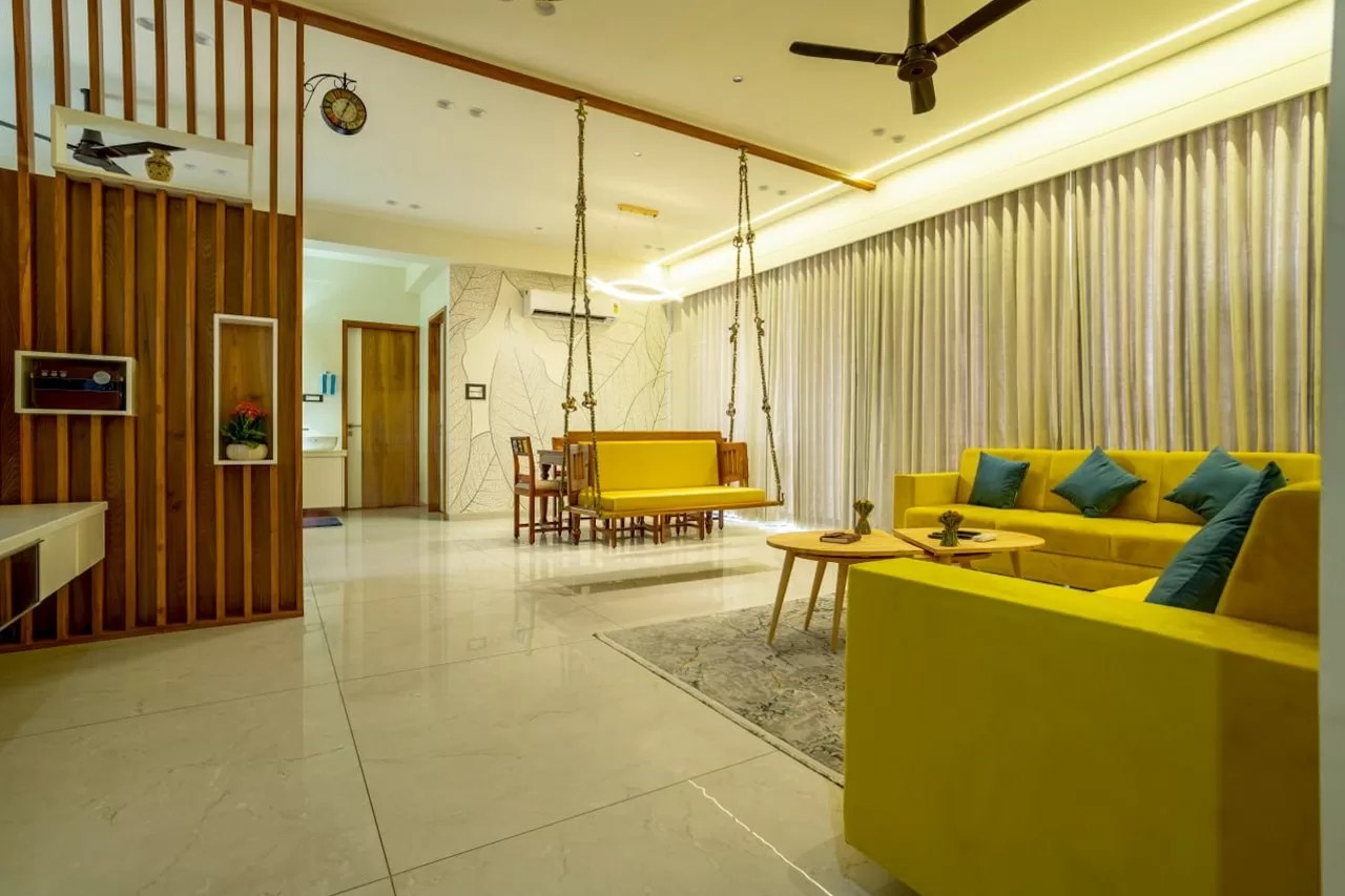 This Home Is An Amalgamation Of Contemporary And IndianFolksy