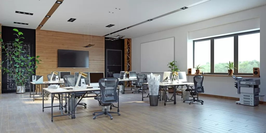 10 Ideas for Interior design commercial office space