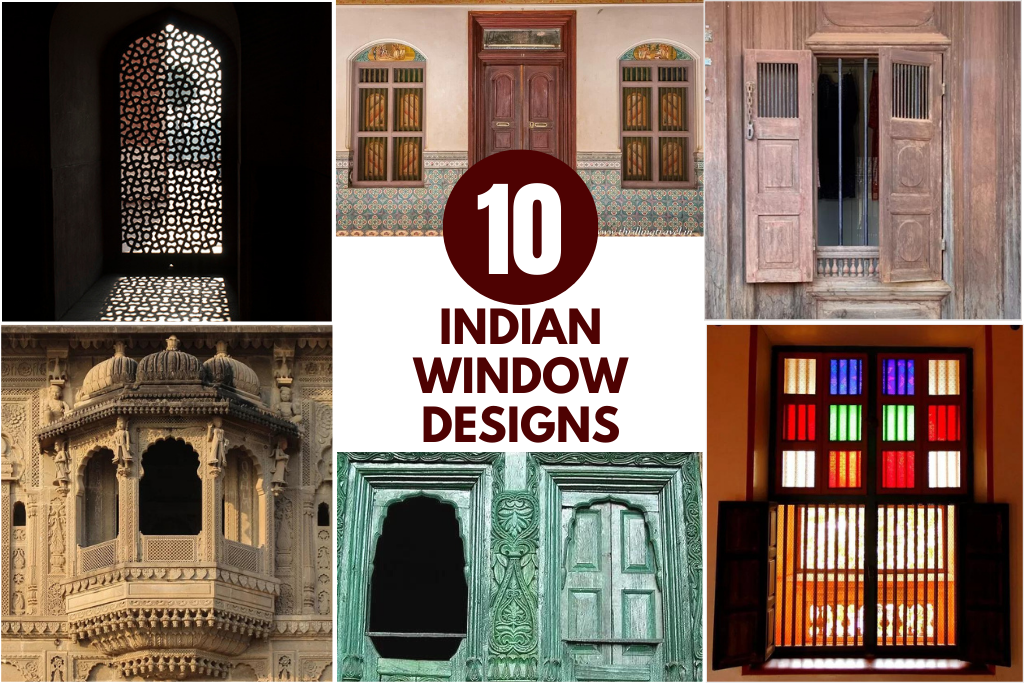 Through Time and Glass Exploring 10 Indian Window Designs
