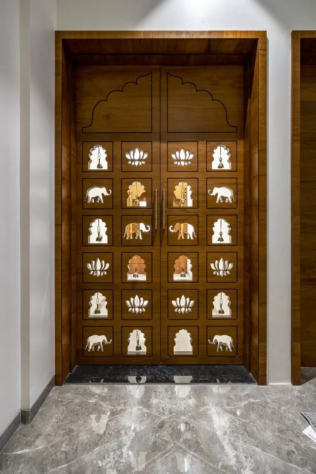 50 Timeless Pooja Room Door Design For Indian Homes