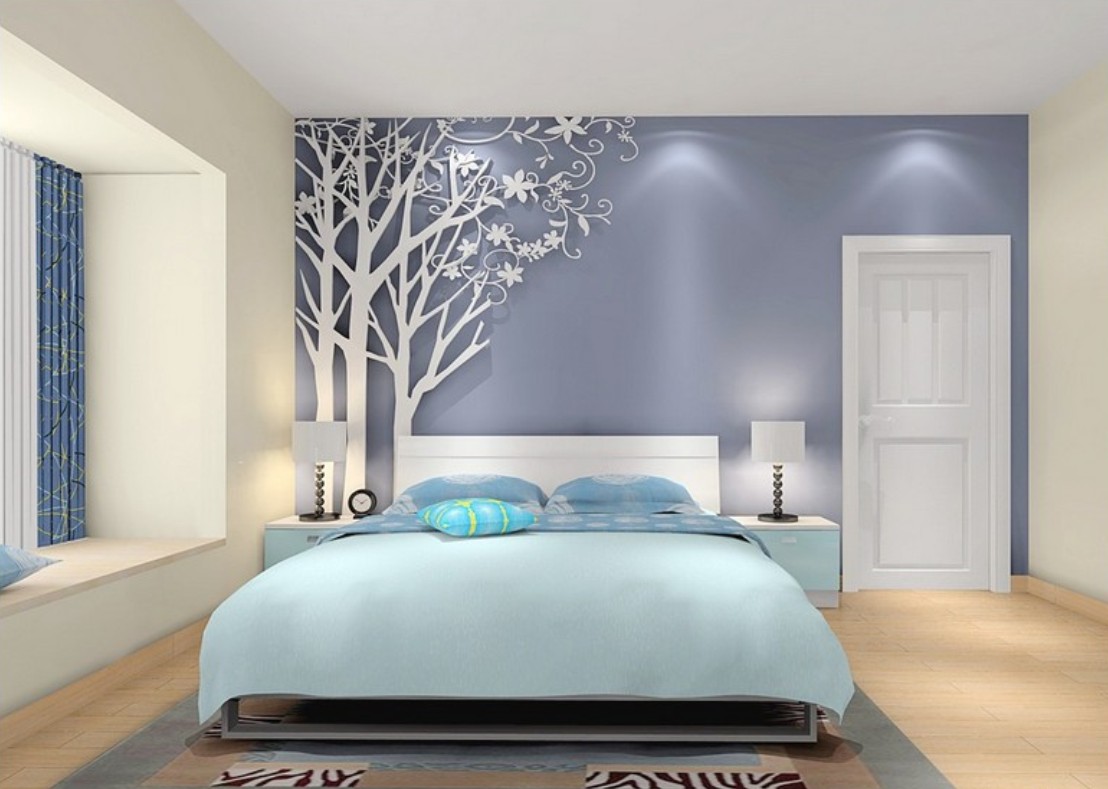 A Mesmerizing Accent Wall of Bedroom Designs Ideas