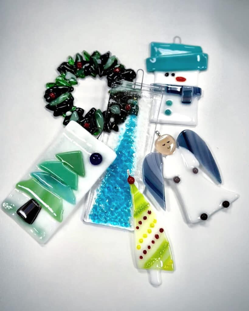 Create Your Own Glass Fused Ornaments Art at the Bodega