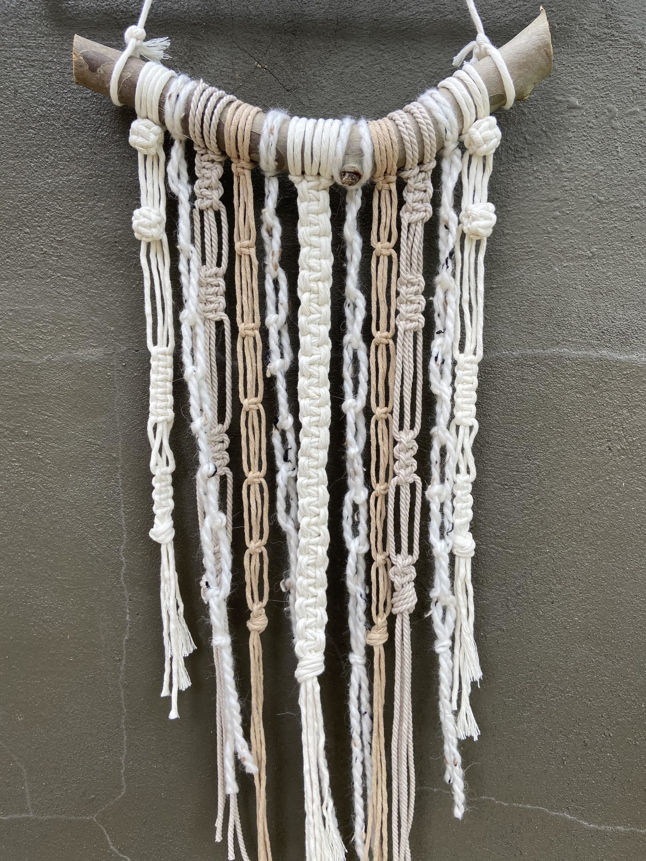 Macrame Wall Hanging Class Art at the Bodega