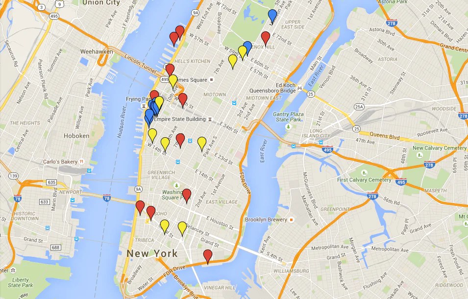 Here's The Handy Armory Map, You're