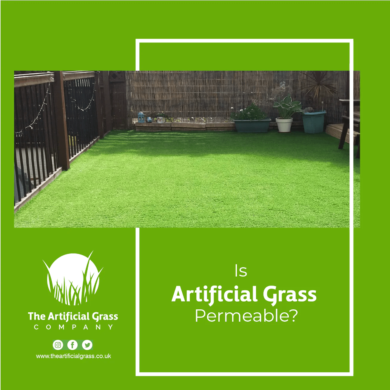 Is Artificial Grass Permeable? Details]