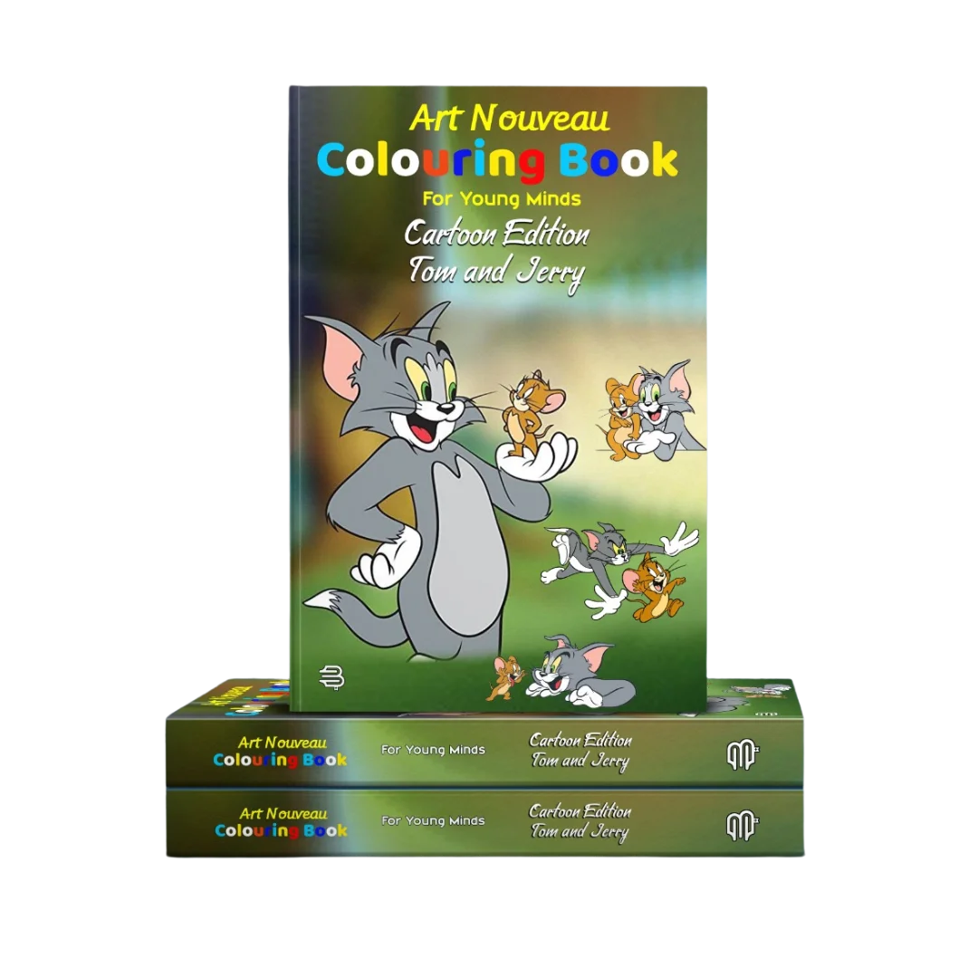 Tom and Jerry Colouring Book [Edition2] The Art Nouveau