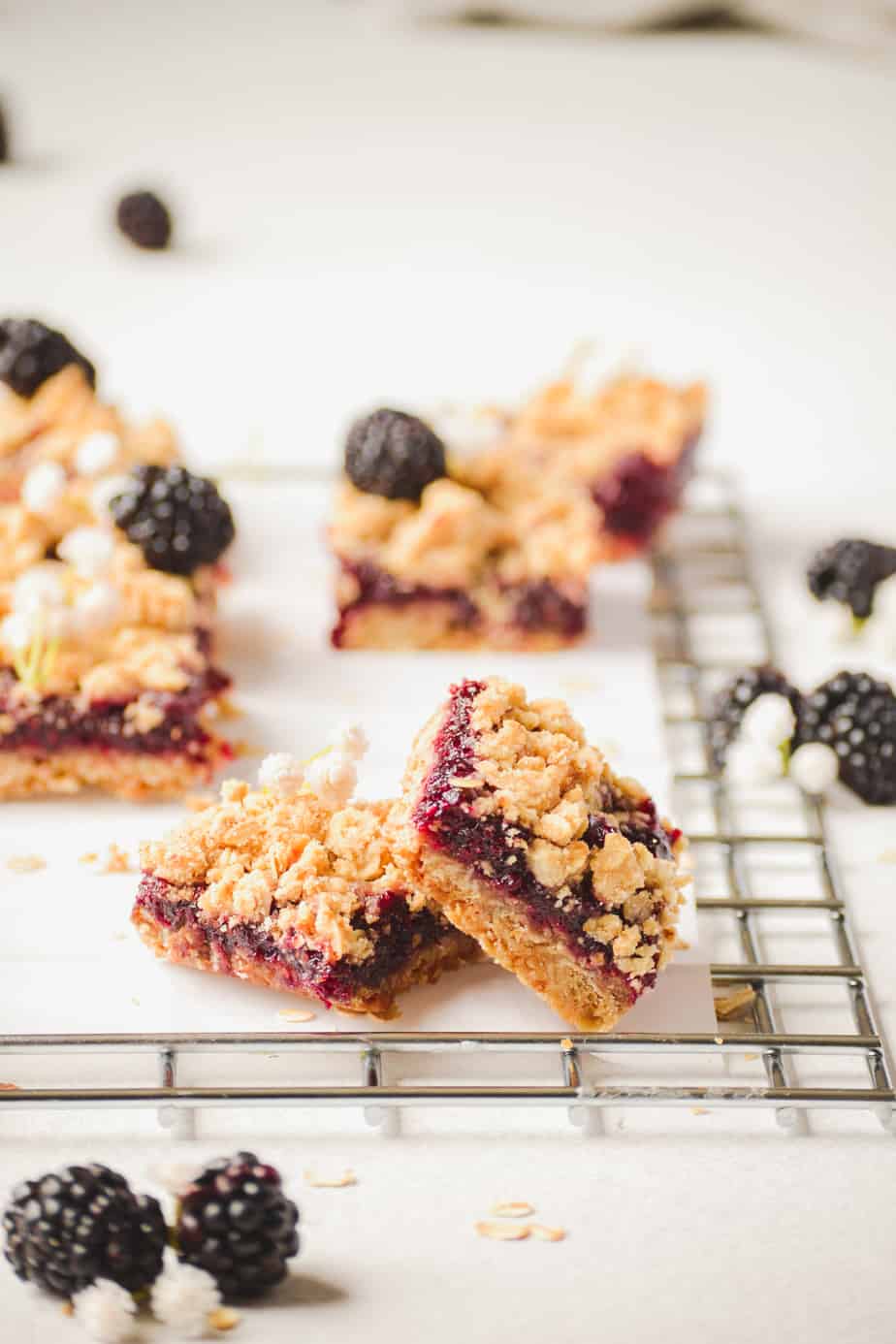 Fruity Blackberry Jam Bars