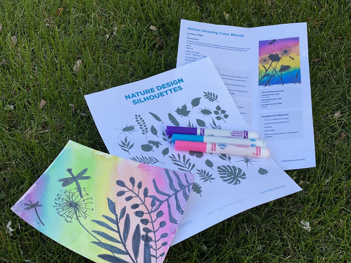 8 Nature Inspired Art Activities The Art of Education University