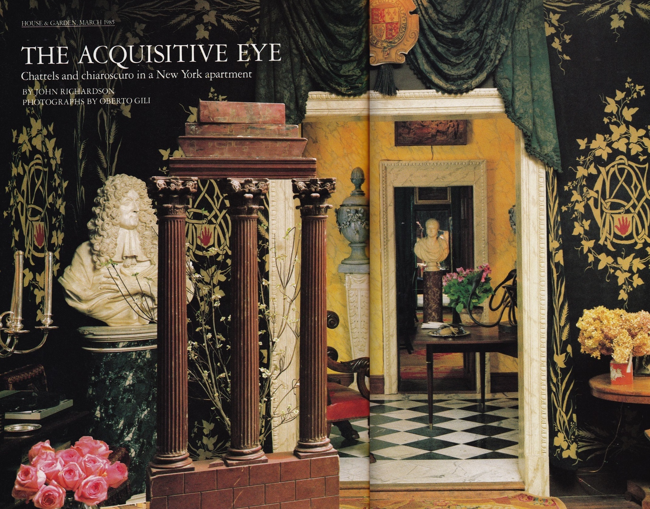 John Richardson New York, 1985 Cristopher Worthland Interiors