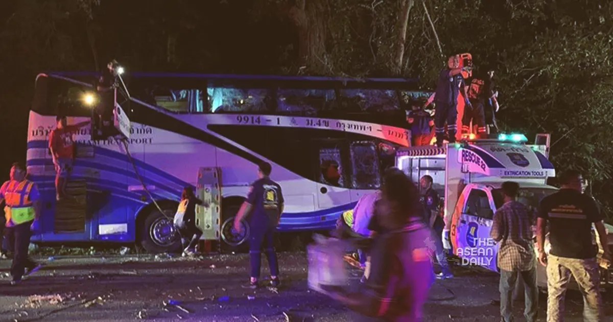 Fatal Bus Crash Claims 14 Lives In Southern Thailand THE ASEAN DAILY