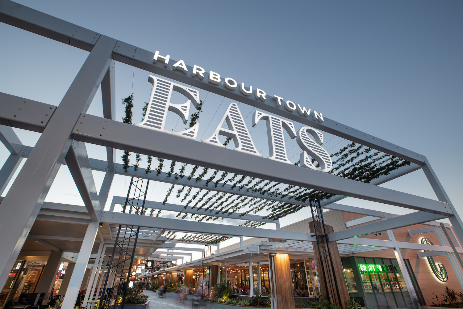 Shop til you drop! Harbour Town Premium Outlets The Atrium Waterfront