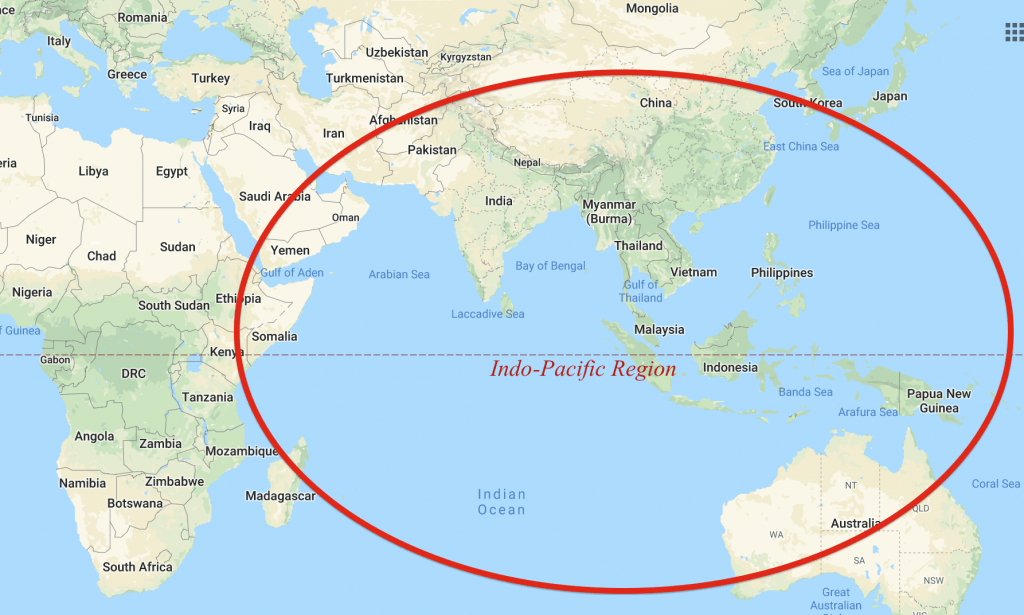 IndoPacific Domination Of The US And China’s Response The Authentic Post
