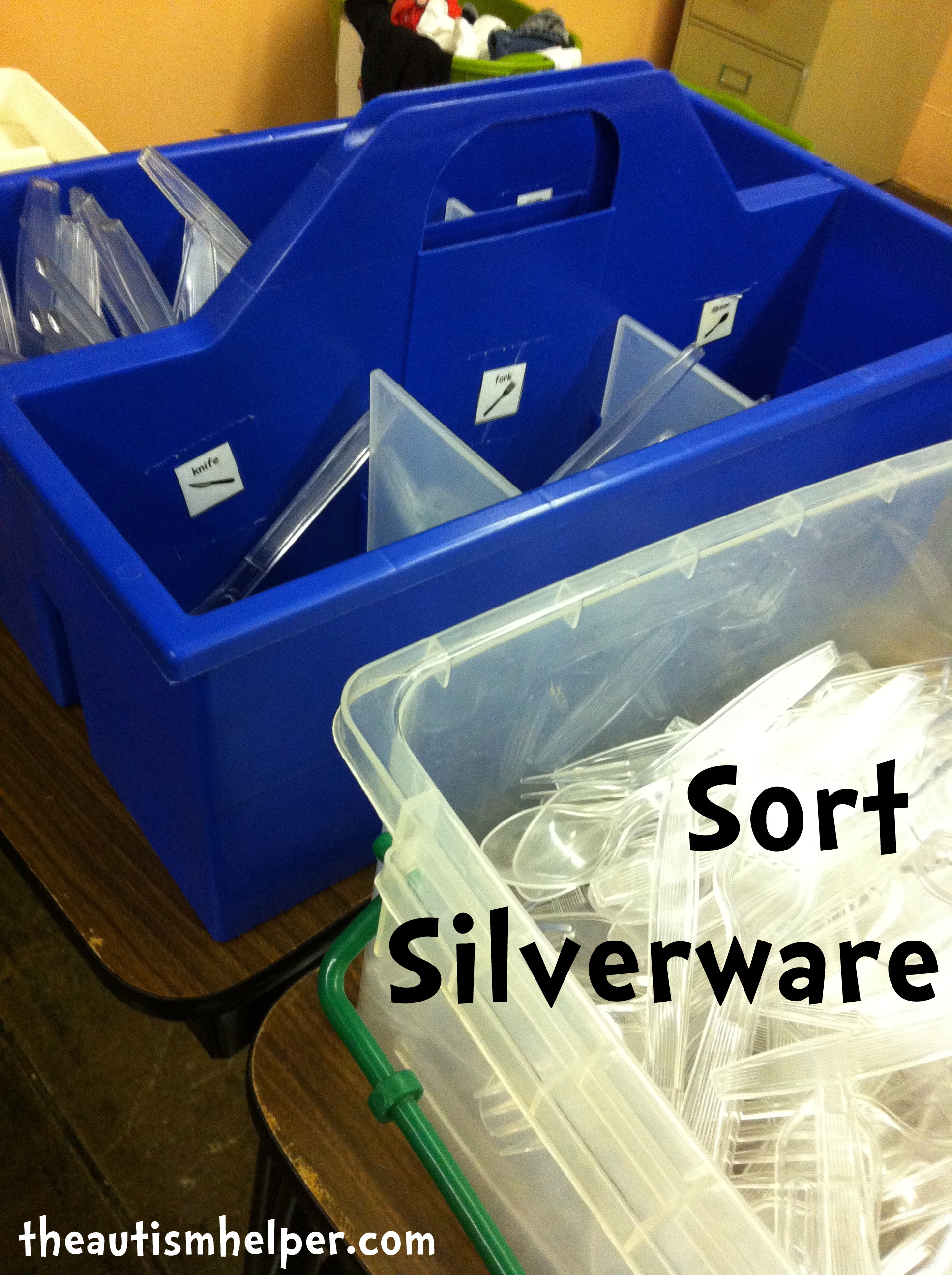 sort silverware The Autism Helper