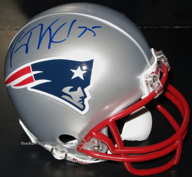 Vince Wilfork Signed Patriots Mini Helmet The Autograph Source