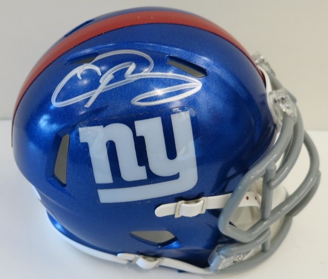Odell Beckham Jr. Signed Speed Giants Mini Helmet The Autograph Source