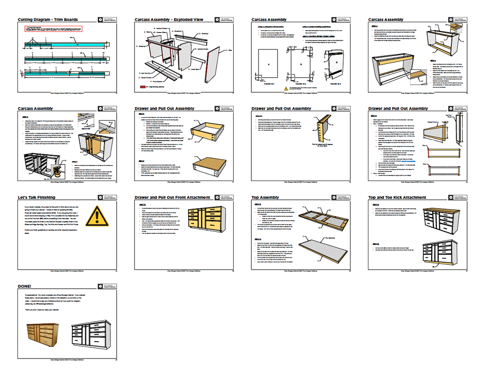 Shop Storage Plans The Average Craftsman