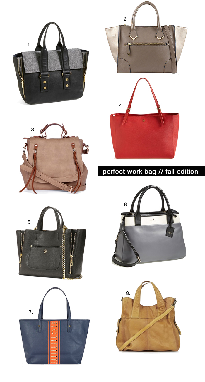 best work bags for fall The Average Girl's Guide