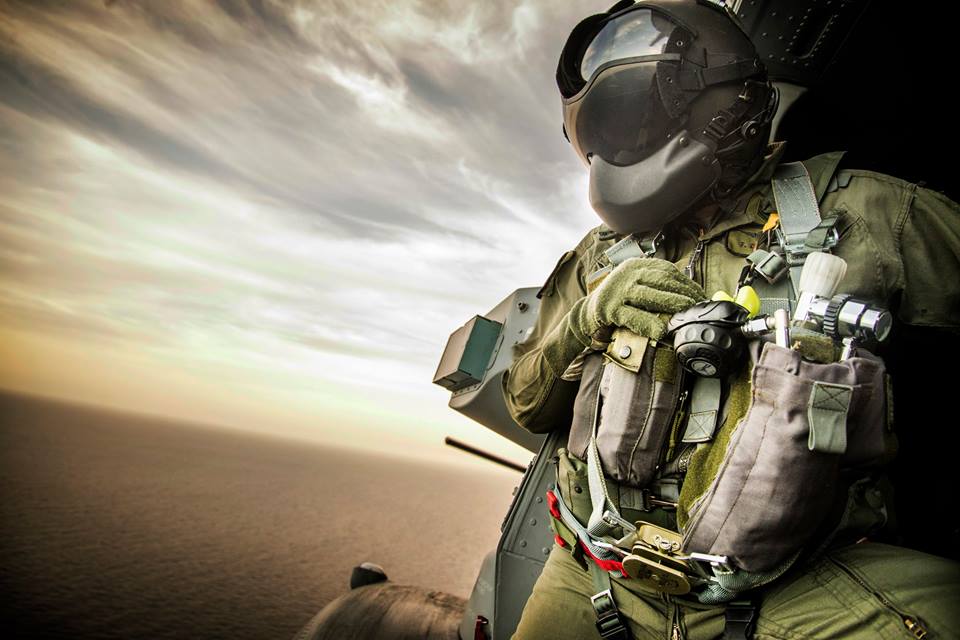 Let's see the flight gear that makes this helicopter's system operator