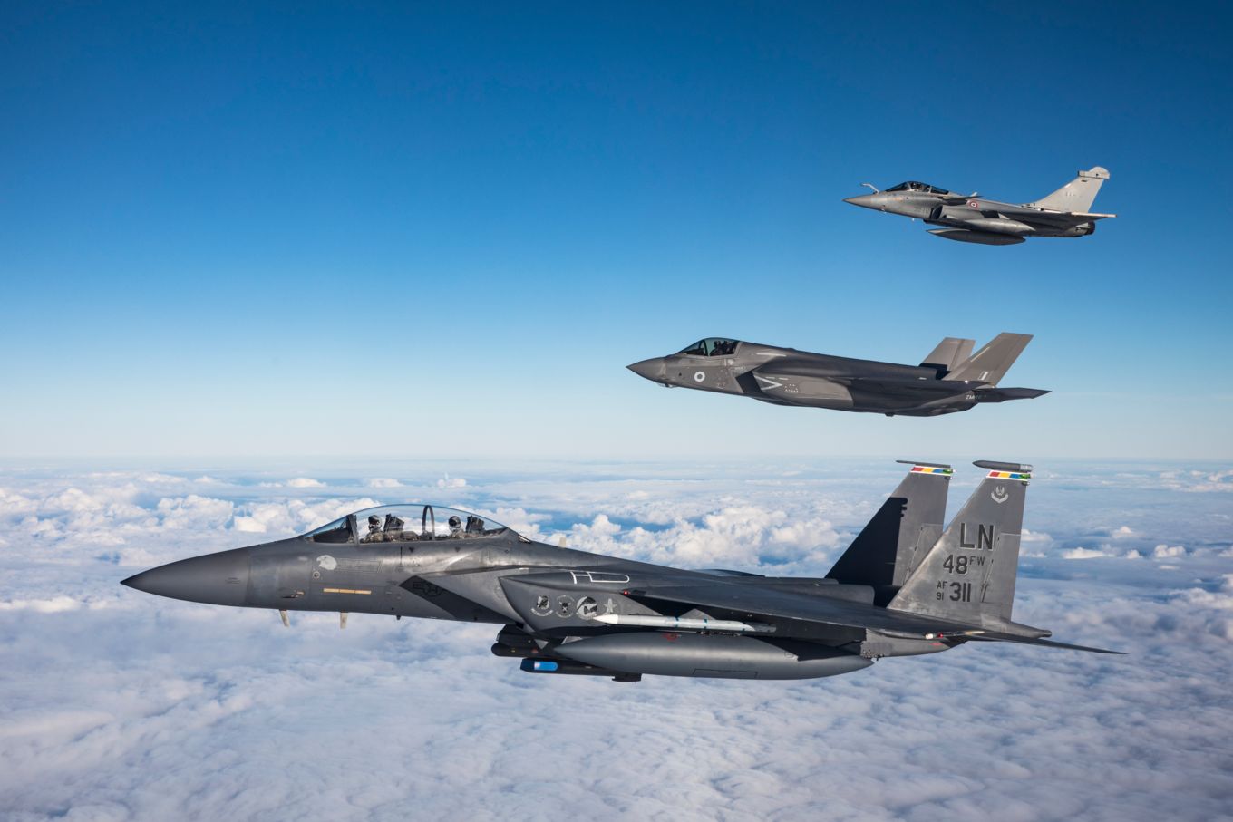 raf-f-35b-u-s-air-force-f-15e-and-french-air-force-rafale-jets