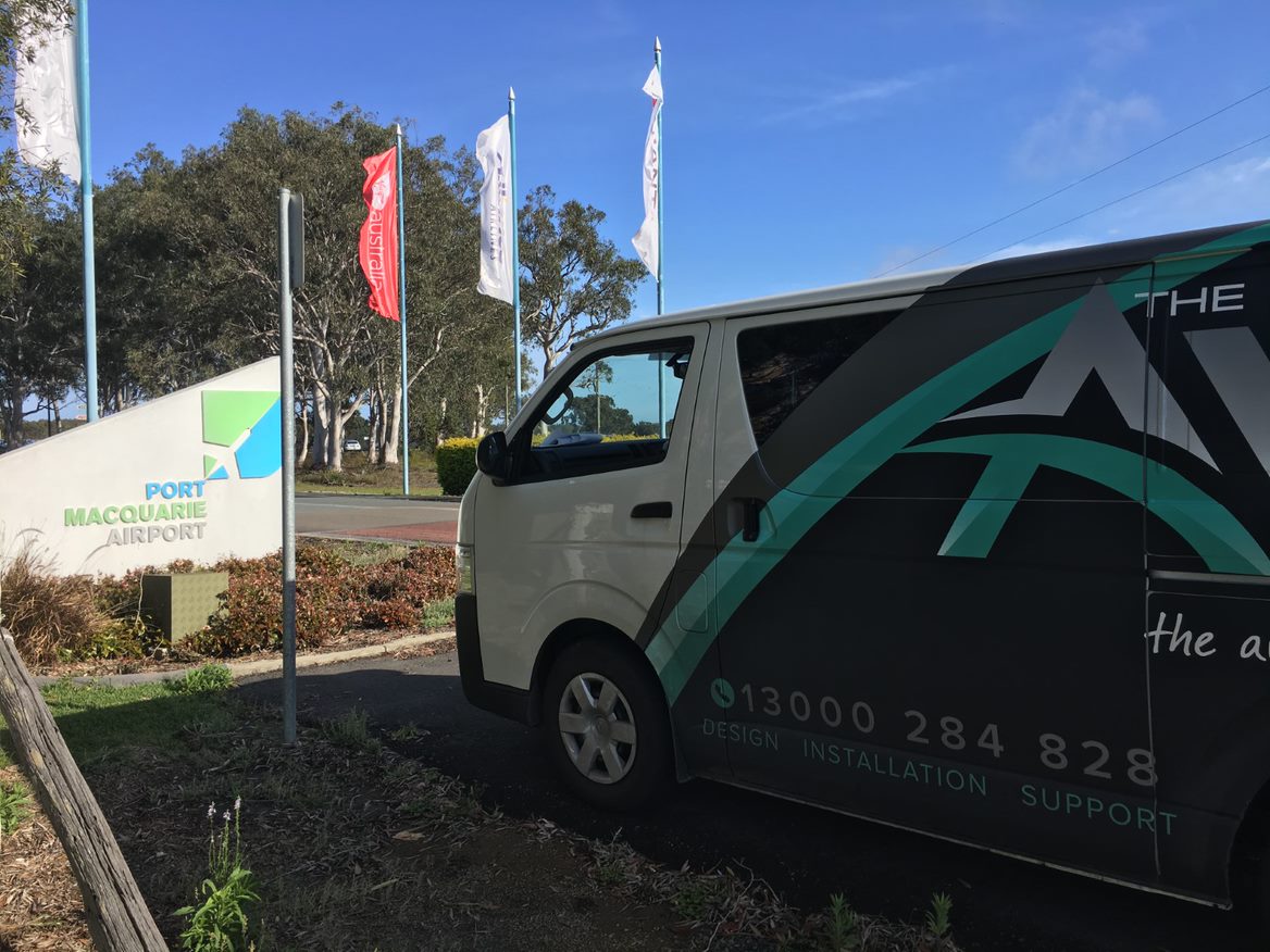 Port Macquarie Airport The Avit Group Commercial Audio Visual Solutions