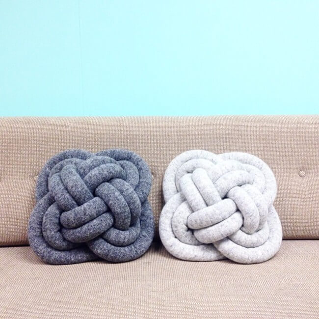These Beautiful Knot Cushions Will Actually Complete You