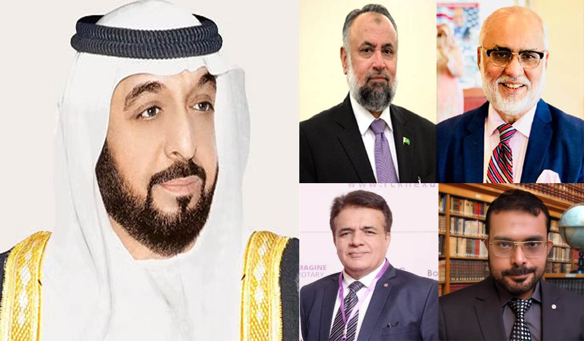 Condoled of UAE President H.E Sheikh Khalifa bin Zayed passed away.