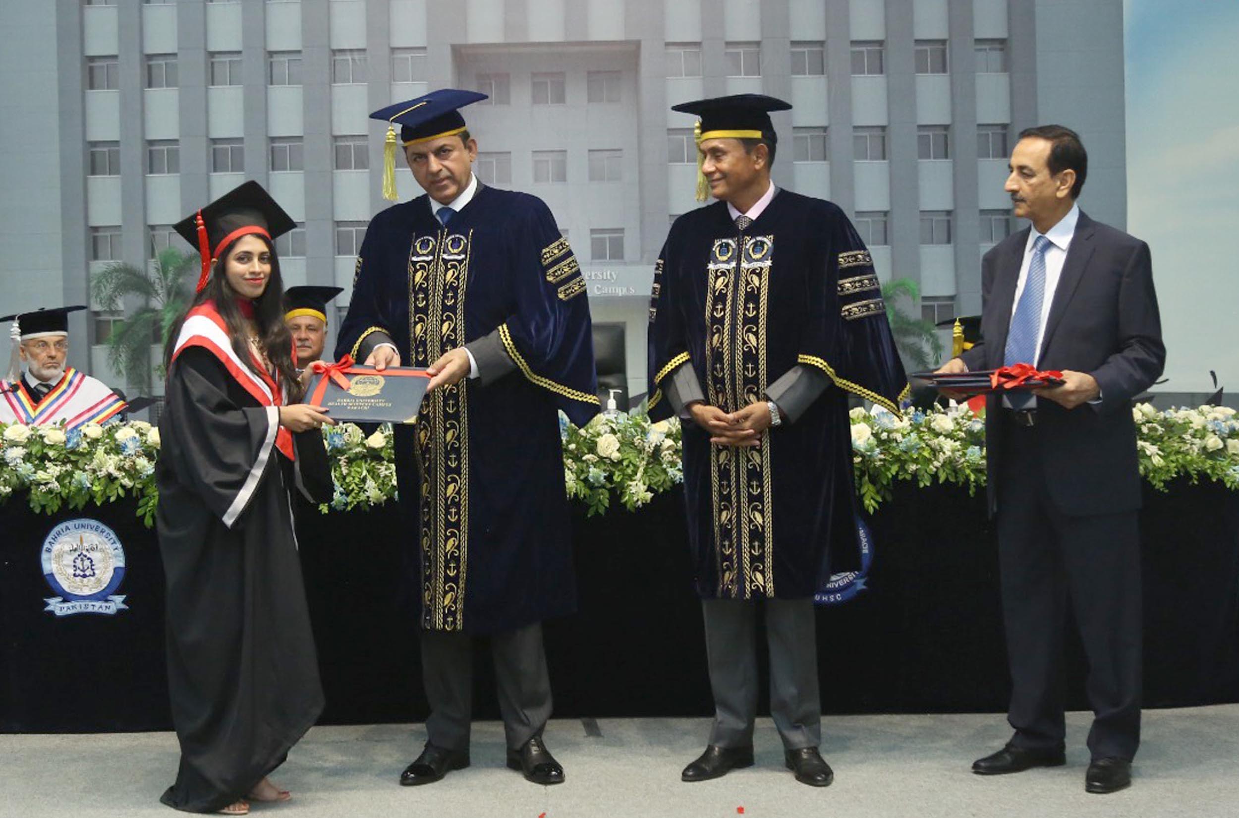 9TH CONVOCATION CEREMONY OF BAHRIA UNIVERSITY HEALTH SCIENCES CAMPUS
