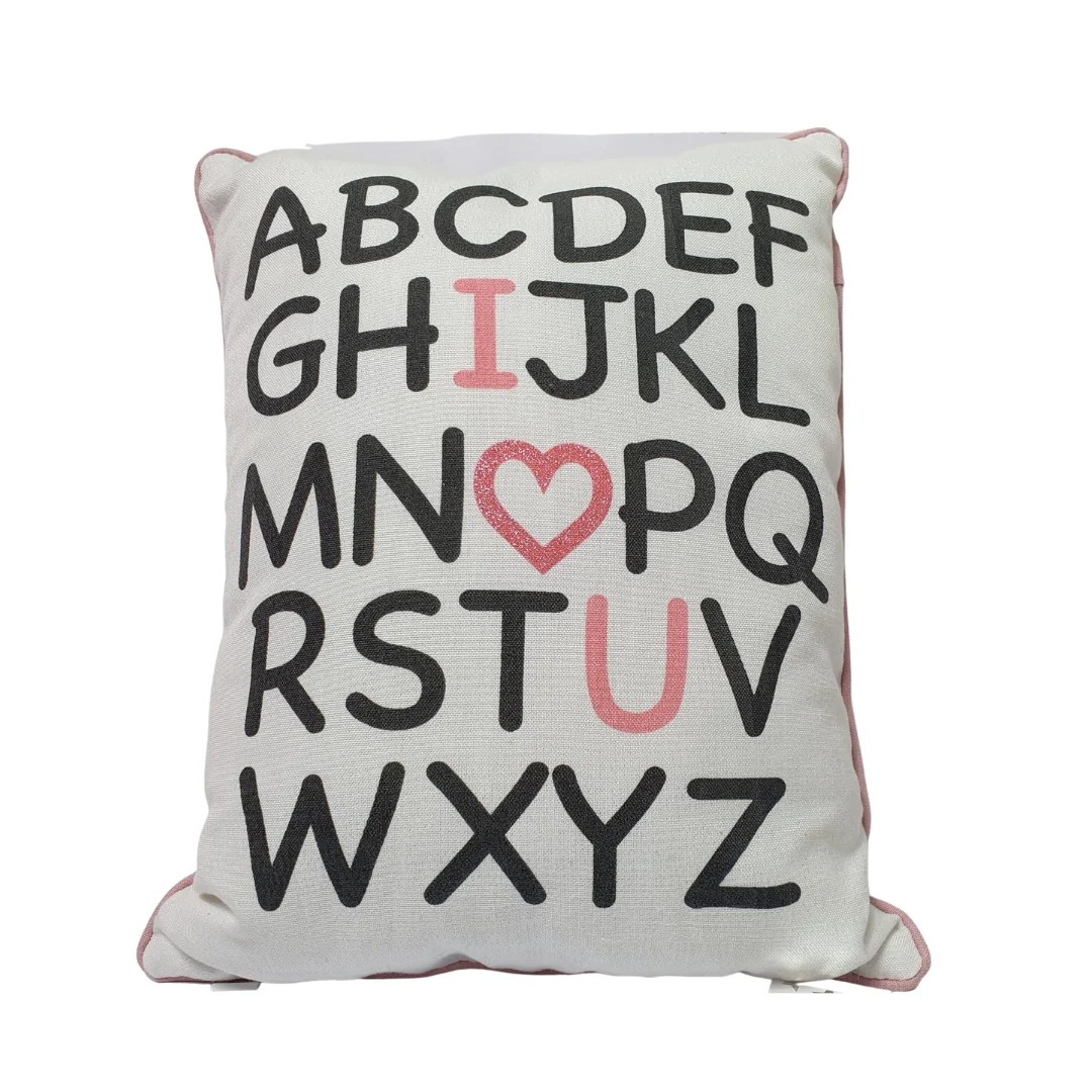 Alphabet Pillow The Baby Barrel Where fun & style is alive