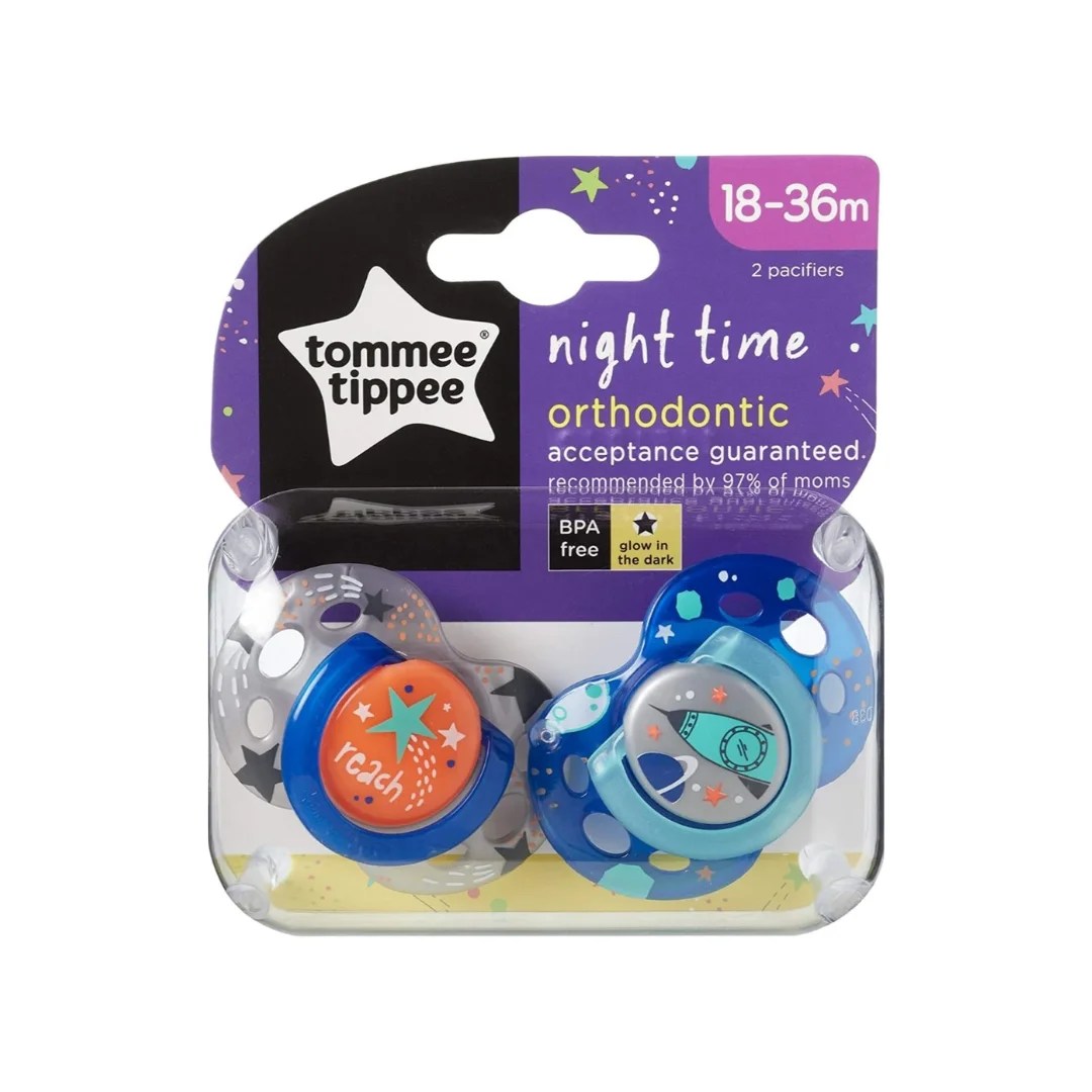 Tommee Tippee Night Time Pacifier The Baby Barrel Where fun & style