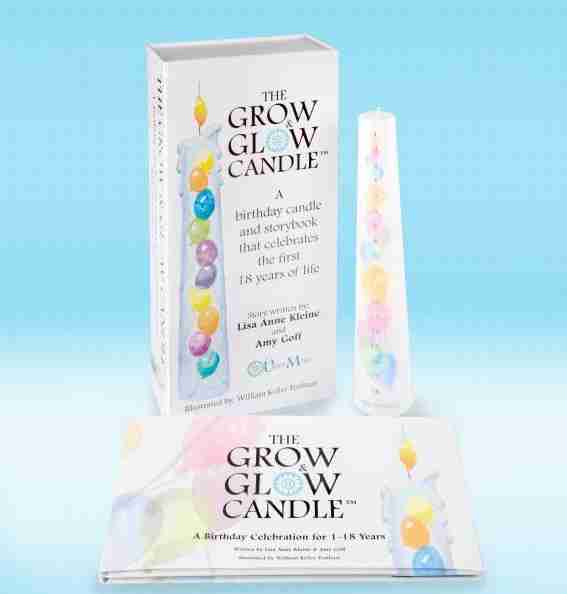 The Grow and Glow Candle Is The Perfect Keepsake For Families!