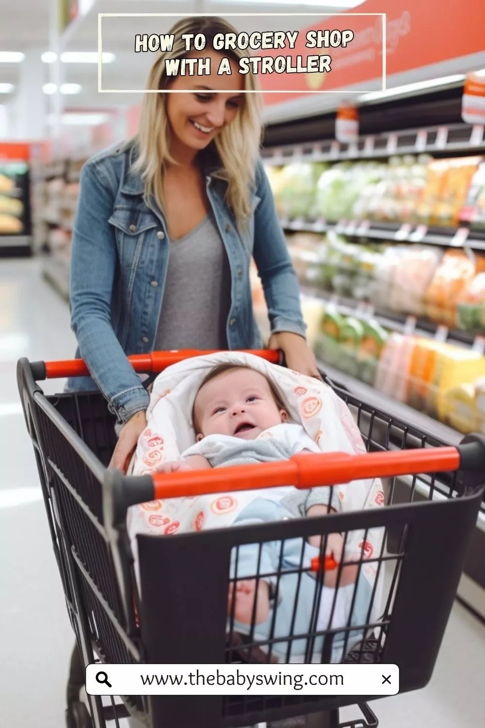 How To Grocery Shop With A Stroller?