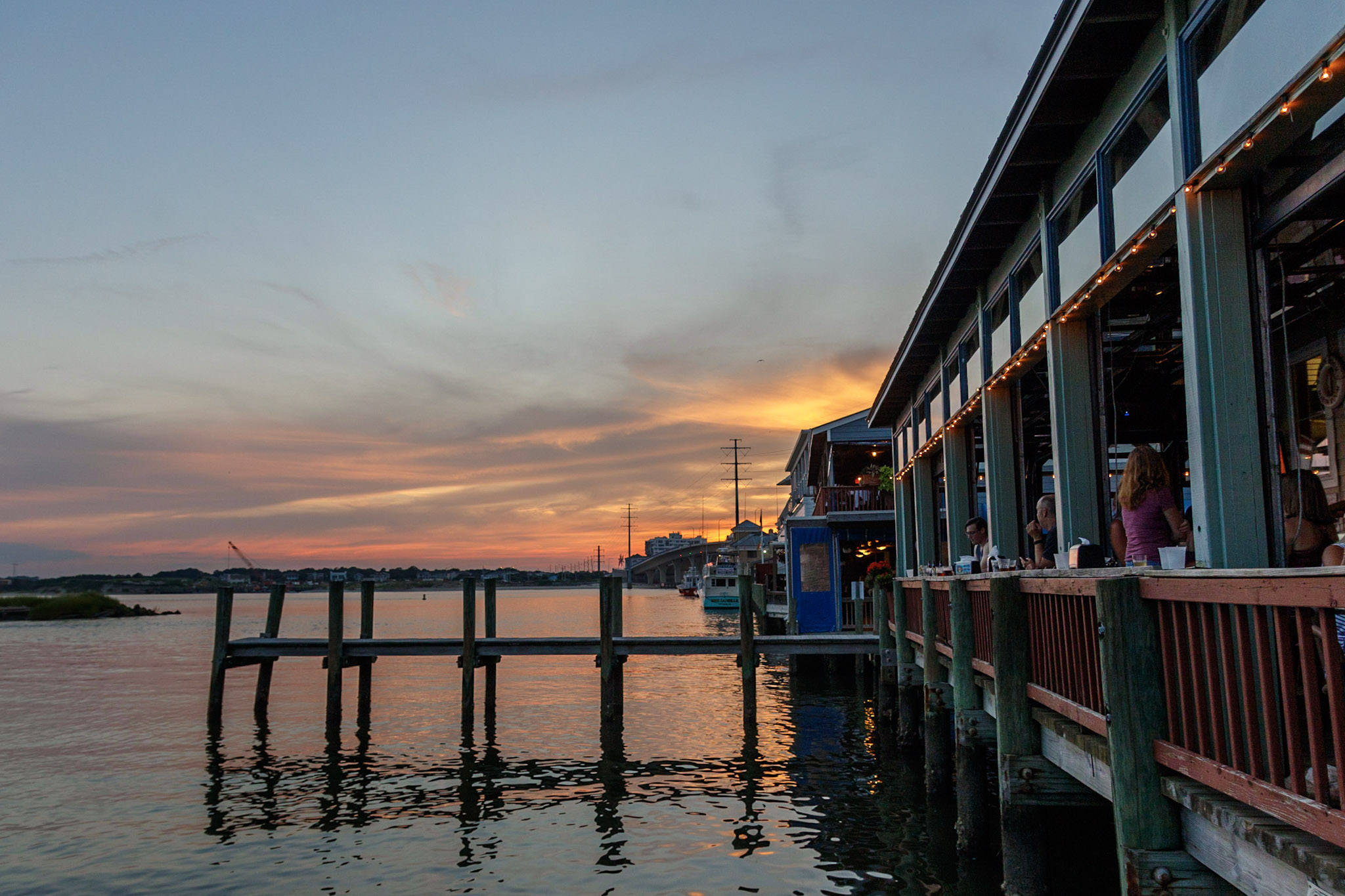 Waterfront Seafood Restaurant in Virginia Beach The Back Deck