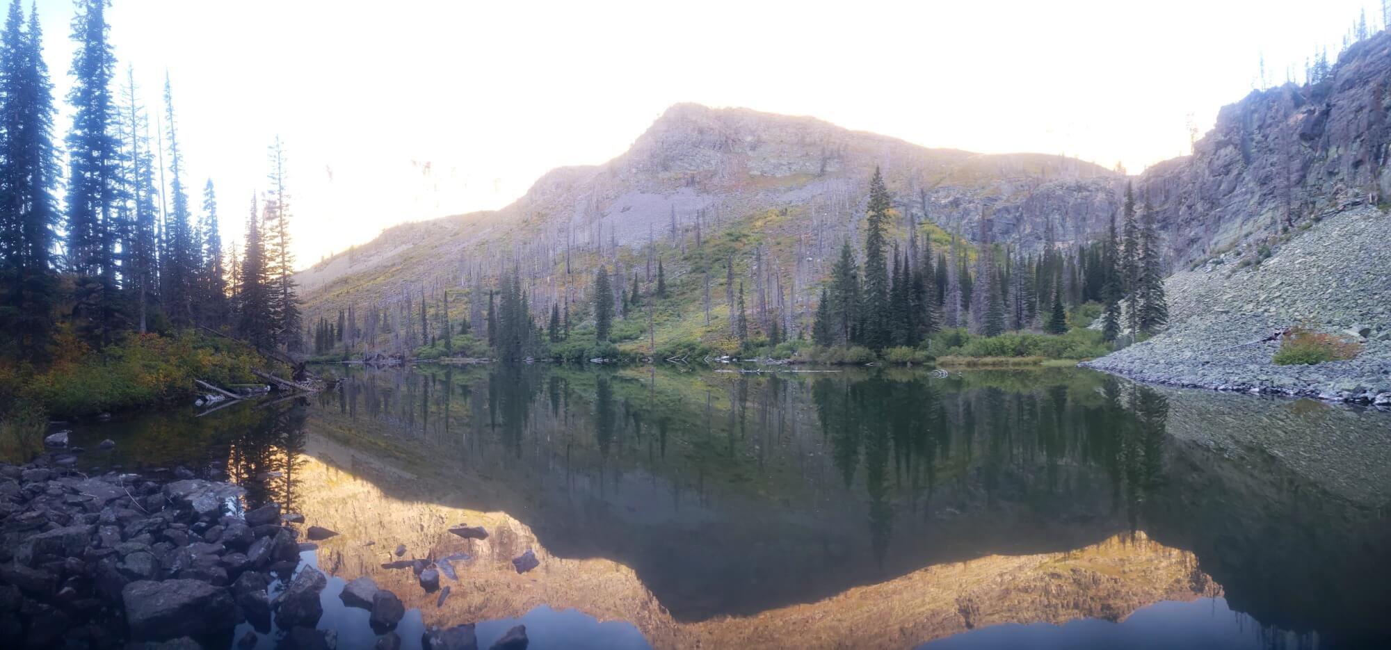 Lower Snyder Lake Glacier National Park The Backpack Guide